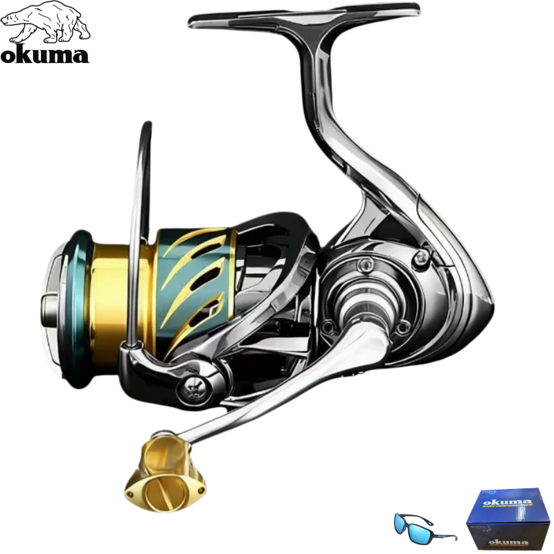 Kastking Reel Zephyr - Mulinello da Spinning OKUMA 1000-7000 Tutto
