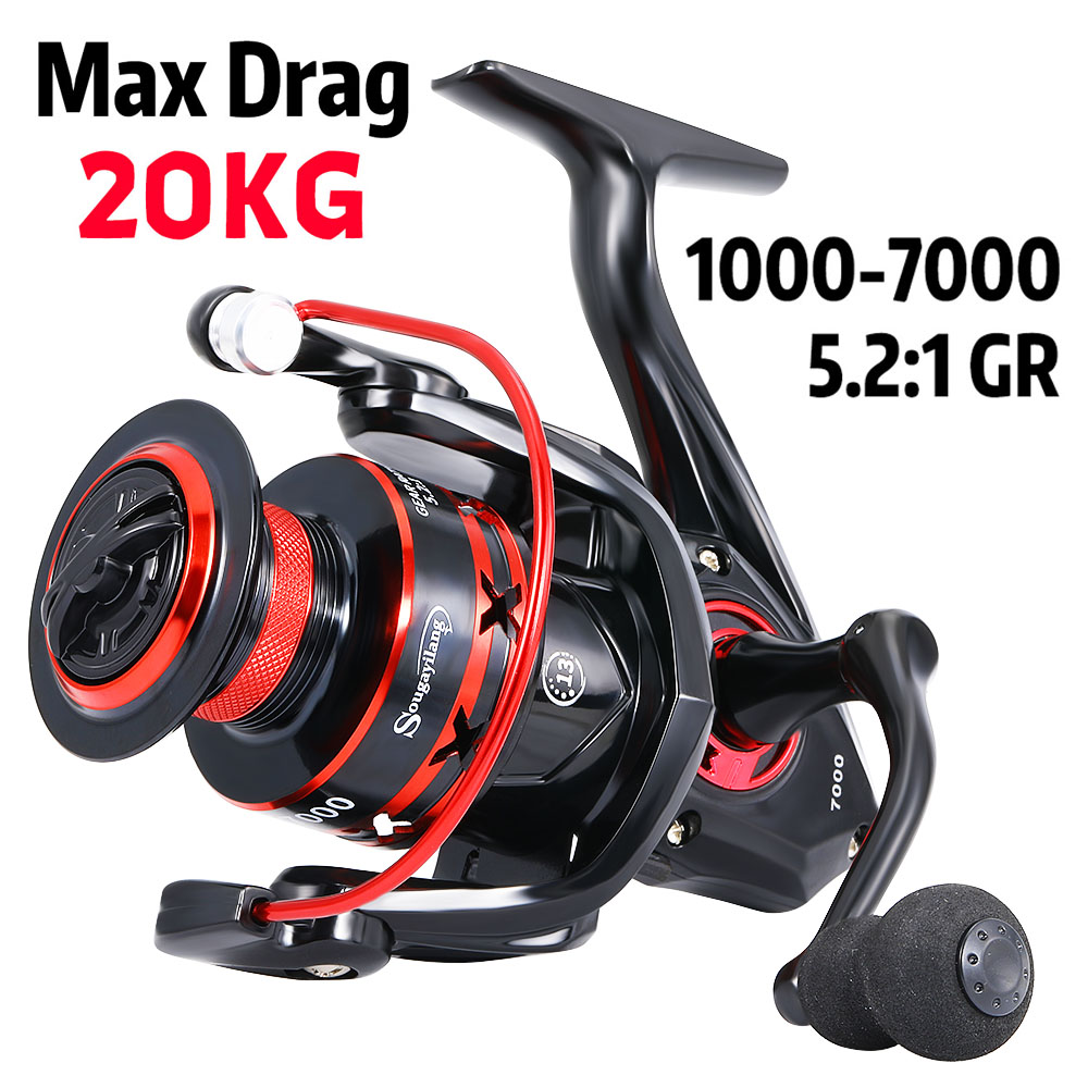 Kastking Reel Zephyr - Sougayilang 1000-7000 Spinning Mulinello da pesca
