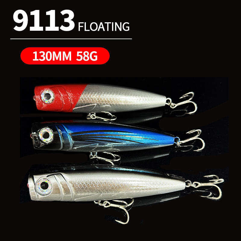 130mm 58g Big Popper Esche da  - Fishing Lure Jerkbait recensione e prezzo