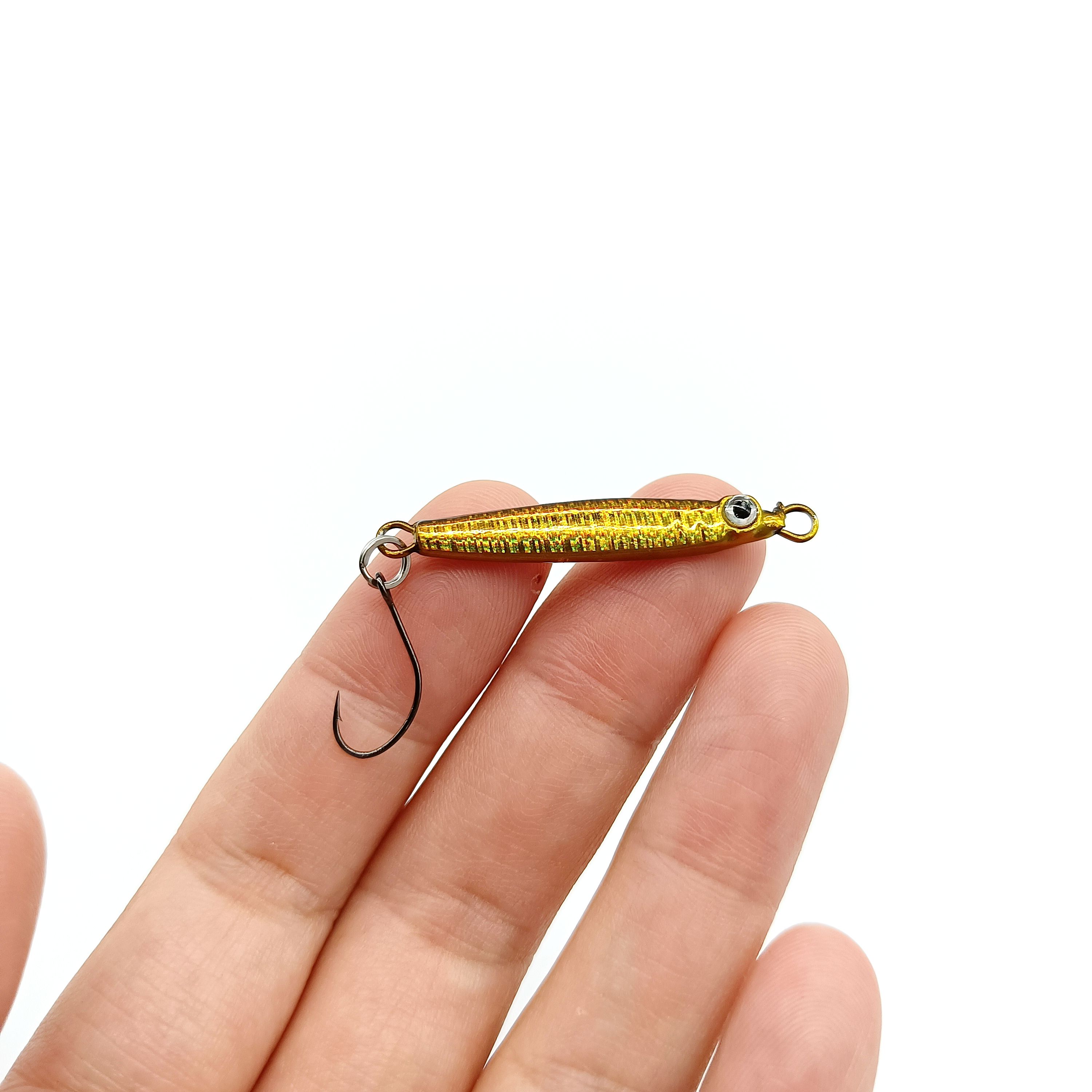 DUODUOYU 5PCS Mini Metal Jig R - Fishing Lure Spinnerbait recensione e prezzo