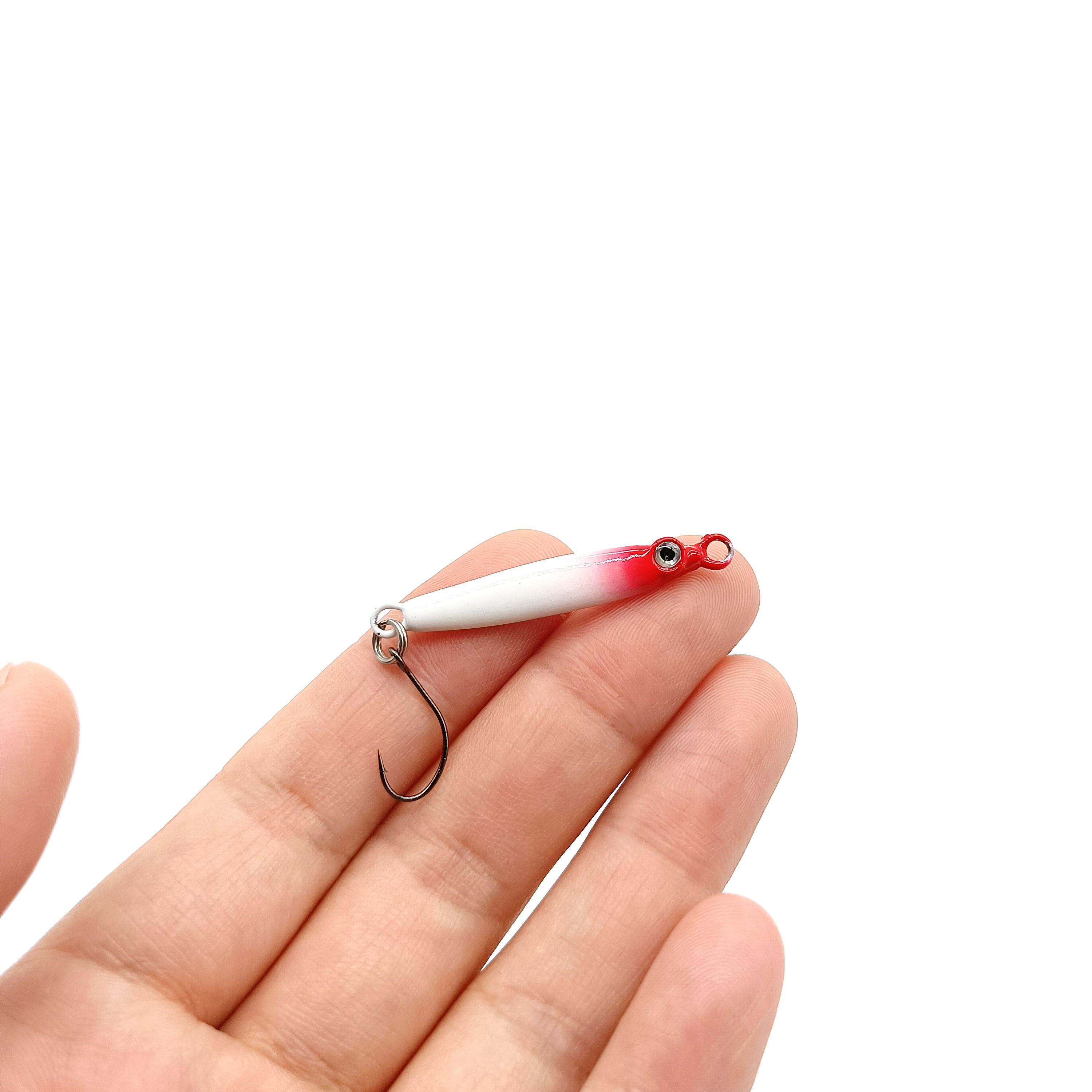 DUODUOYU 5PCS Mini Metal Jig R - Fishing Lure Spinnerbait recensione e prezzo