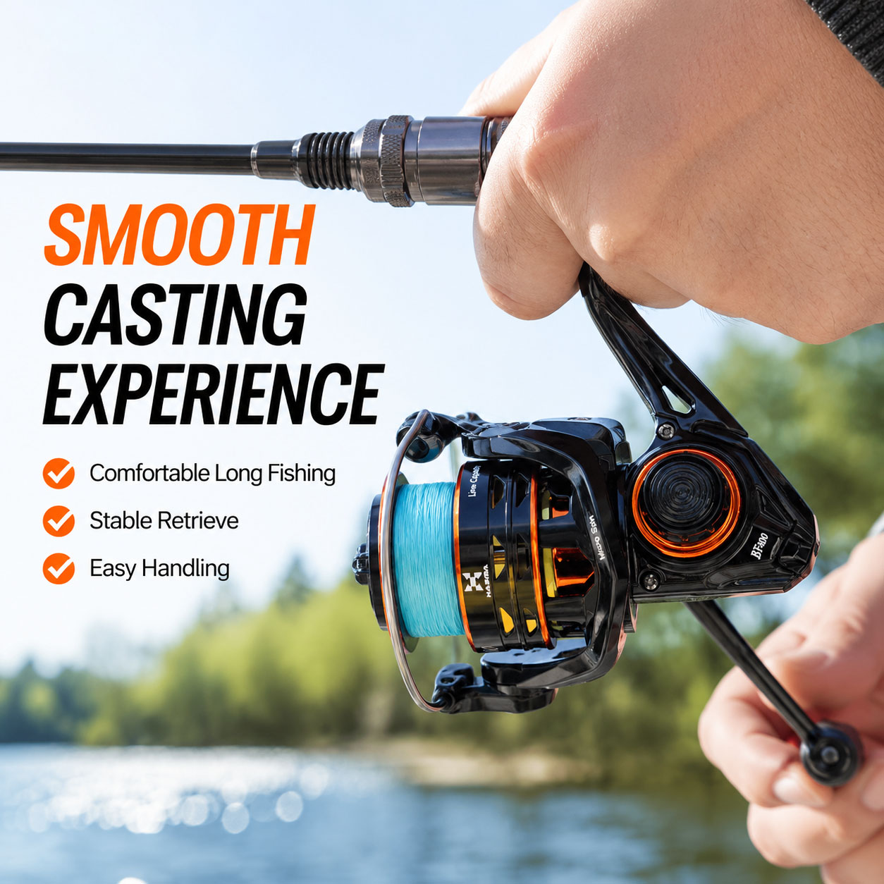 HASIDA Butterfly 800 Mulinello - Kastking Reel Zephyr recensione e prezzo