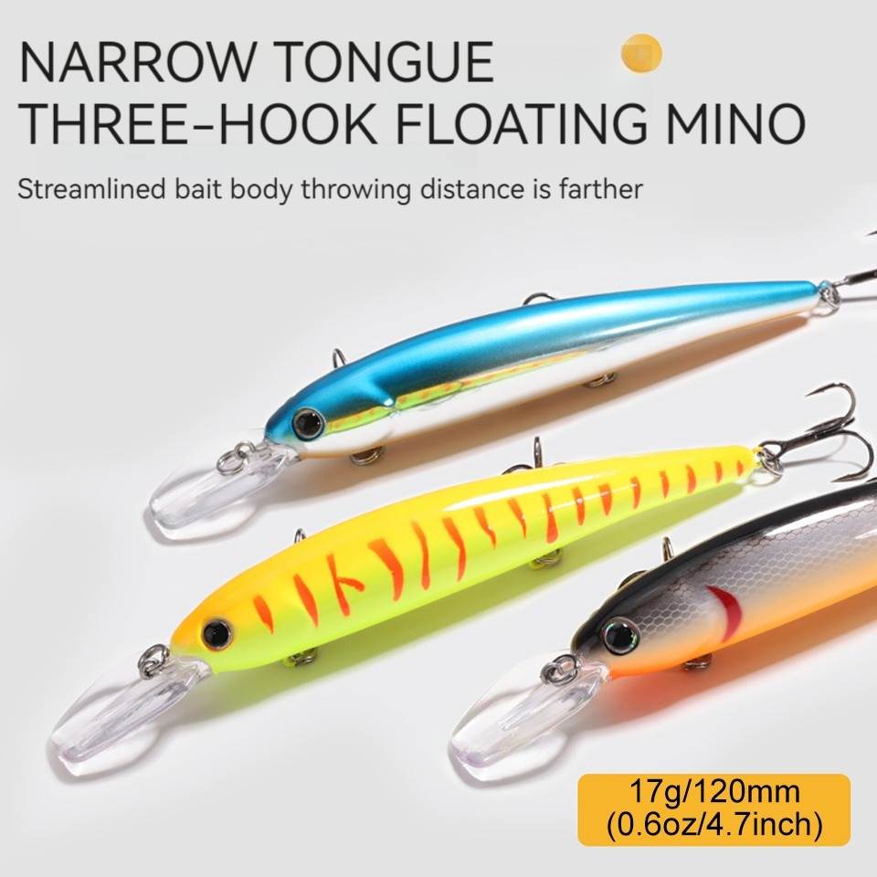 12cm 17g Jerkbait Minnow Big C - Fishing Lure Jerkbait recensione e prezzo
