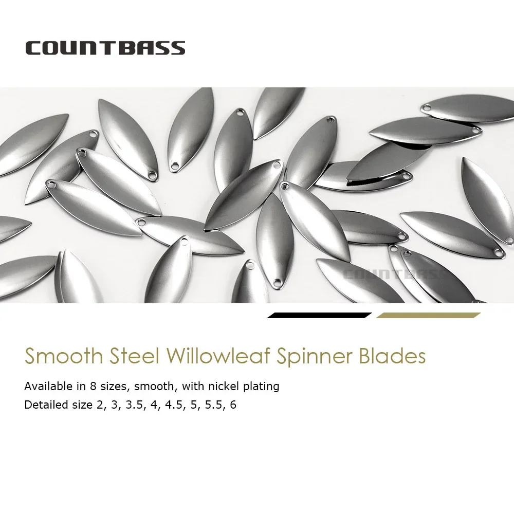 Countbass 50 pz. pale per esch - Fishing Lure Blade Bait recensione e prezzo