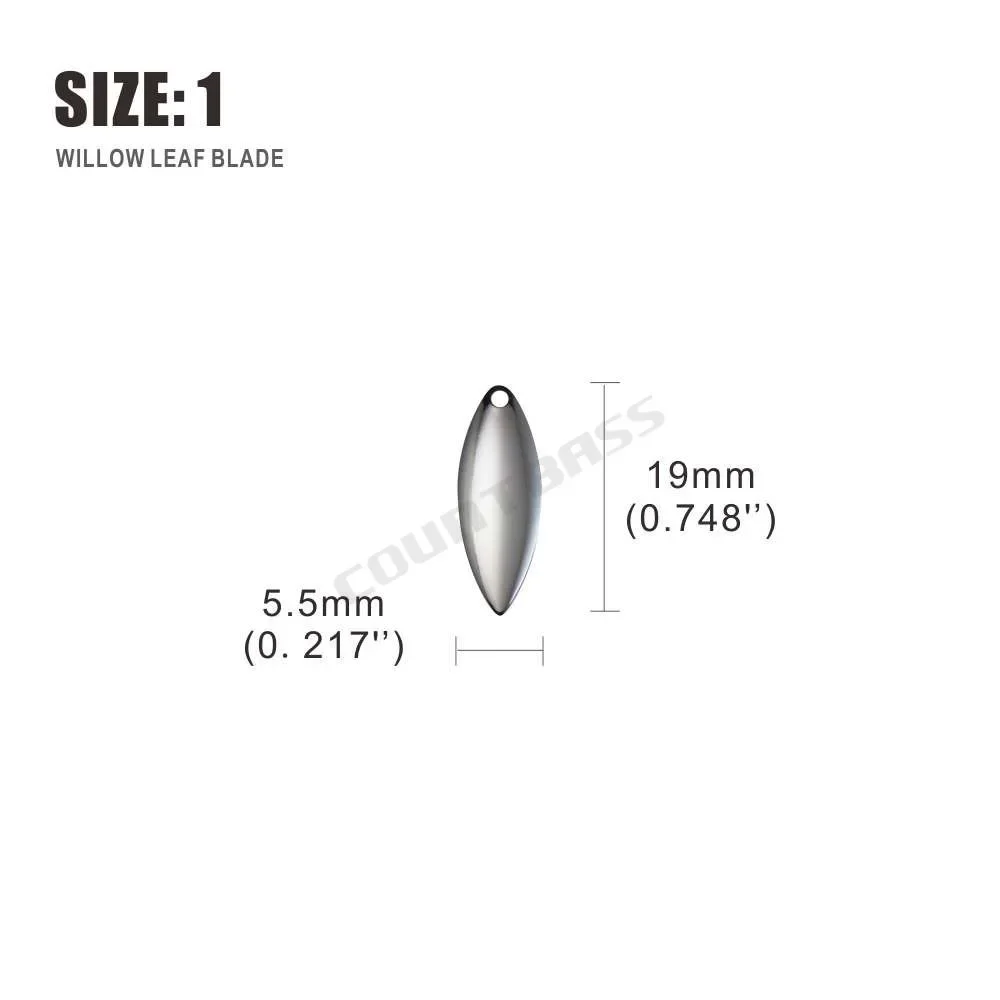 Countbass 50 pz. pale per esch - Fishing Lure Blade Bait recensione e prezzo