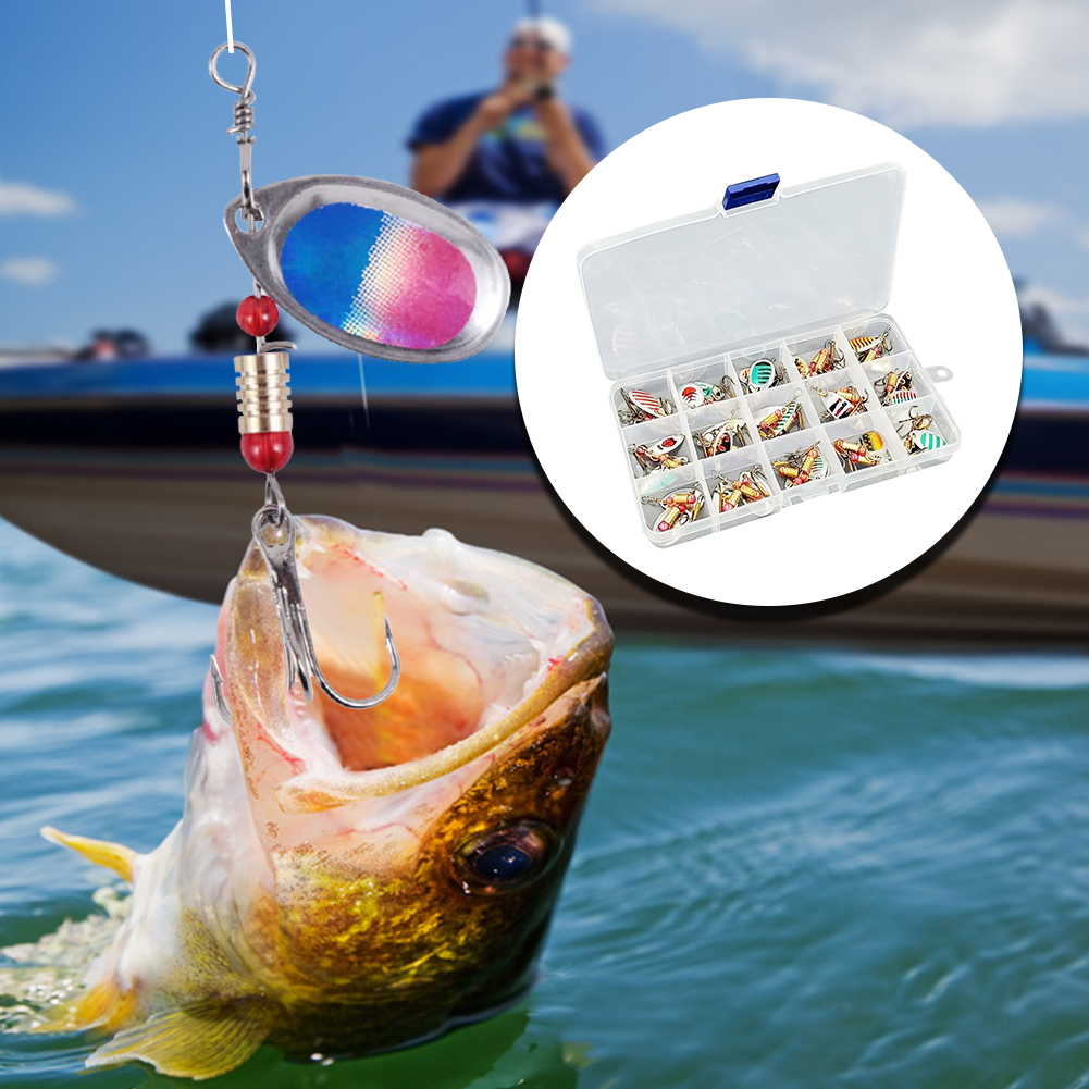 30 pezzi di esche artificiali  - Fishing Lure Spoon recensione e prezzo